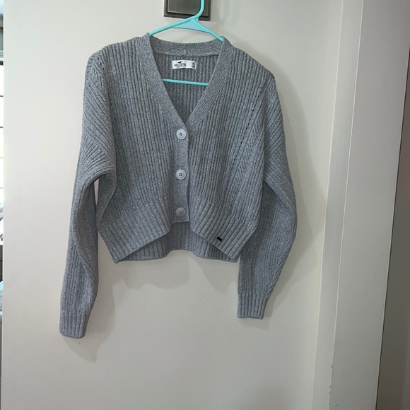 Hollister Sweaters - Hollister Gray Cardigan womens: xs